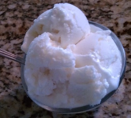 vanilla frozen yogurt